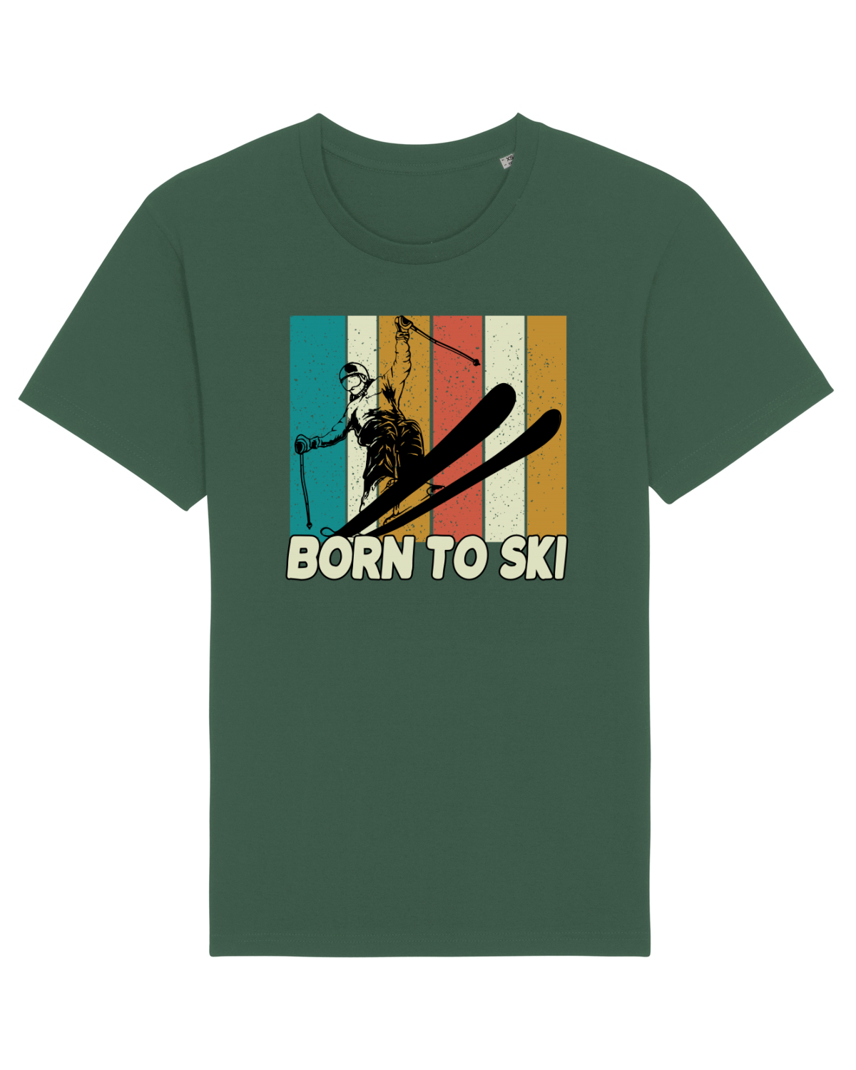 Tricou mânecă scurtă Unisex Rocker Bottle Green