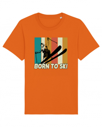 Sporturi de iarnă - Born to ski Bright Orange