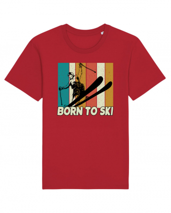 Sporturi de iarnă - Born to ski Red