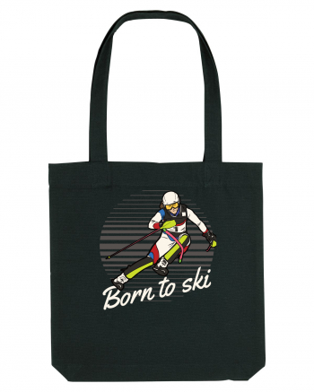 Sporturi de iarnă - Born to ski v2 Black