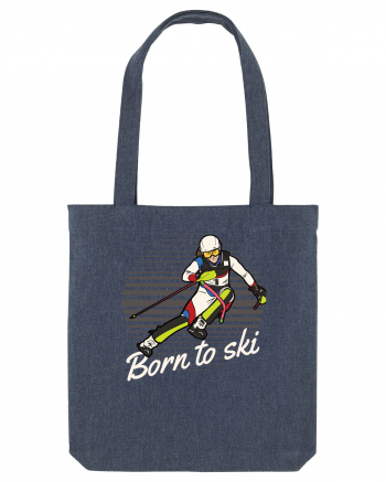 Sporturi de iarnă - Born to ski v2 Midnight Blue