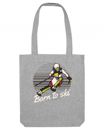 Sporturi de iarnă - Born to ski v2 Heather Grey