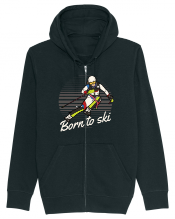 Sporturi de iarnă - Born to ski v2 Black