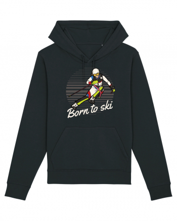 Sporturi de iarnă - Born to ski v2 Black