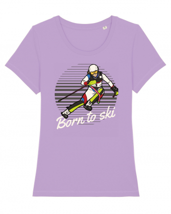 Sporturi de iarnă - Born to ski v2 Lavender Dawn