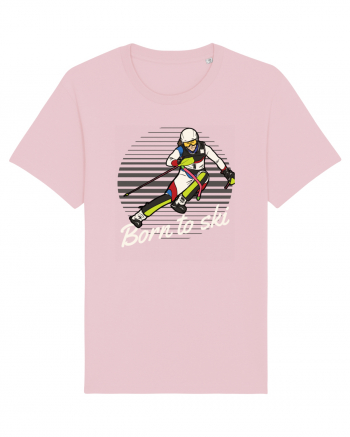 Sporturi de iarnă - Born to ski v2 Cotton Pink