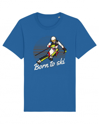 Sporturi de iarnă - Born to ski v2 Royal Blue