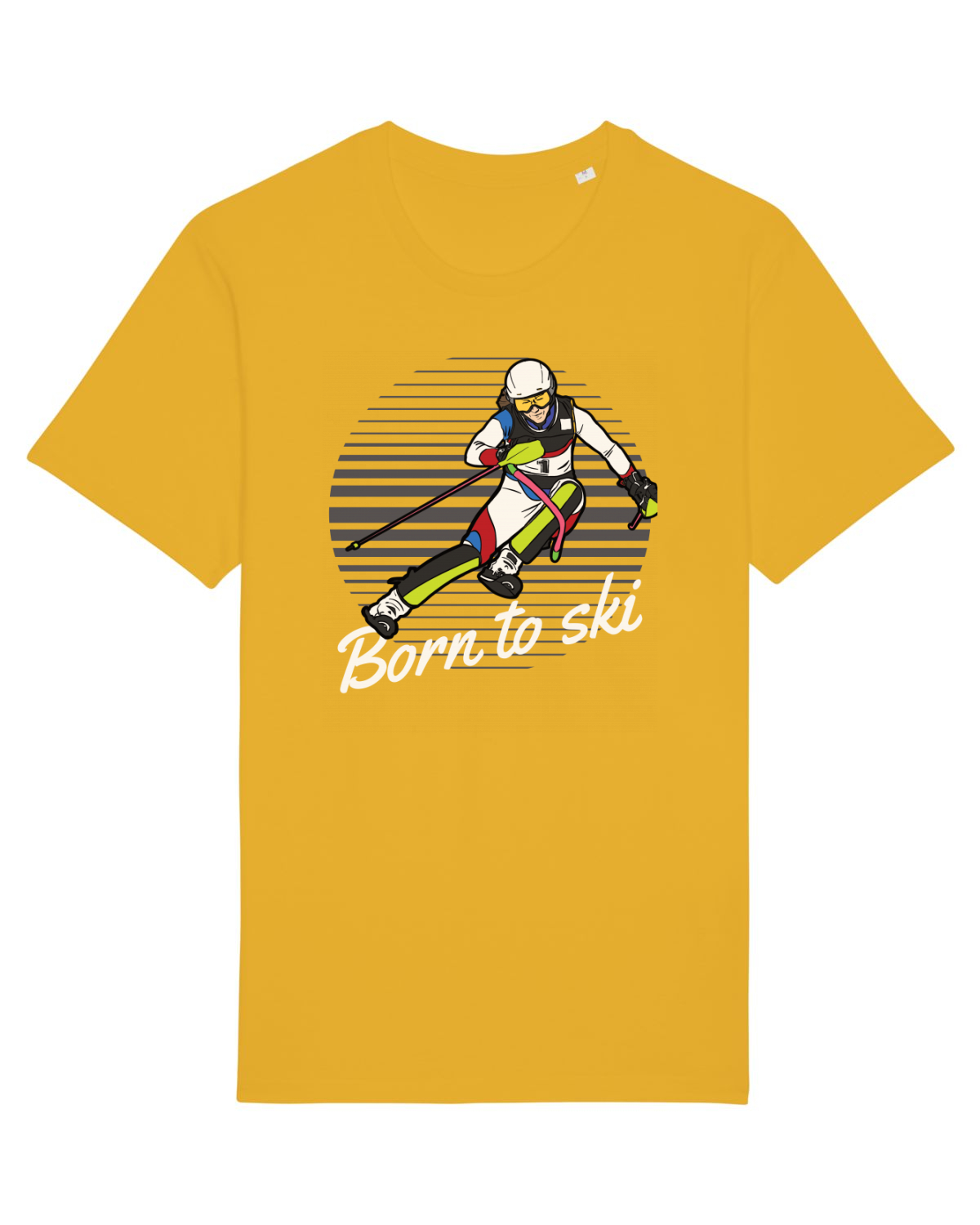 Tricou mânecă scurtă Unisex Rocker Spectra Yellow
