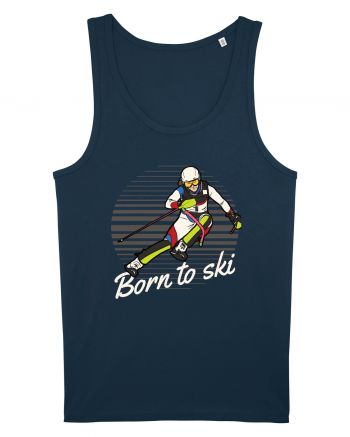 Sporturi de iarnă - Born to ski v2 Navy