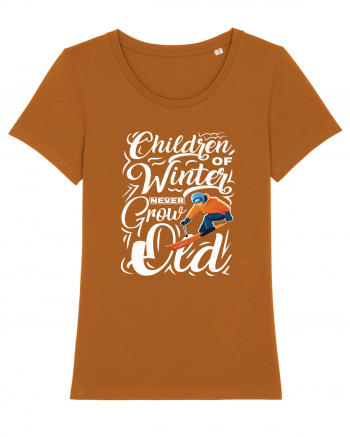 Sporturi de iarnă - Children of the winter Roasted Orange