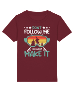 Sporturi de iarnă - Do not follow me Tricou mânecă scurtă  Copii Mini Creator
