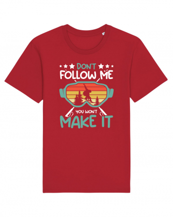 Sporturi de iarnă - Do not follow me Red