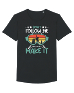 Sporturi de iarnă - Do not follow me Tricou mânecă scurtă guler larg Bărbat Skater