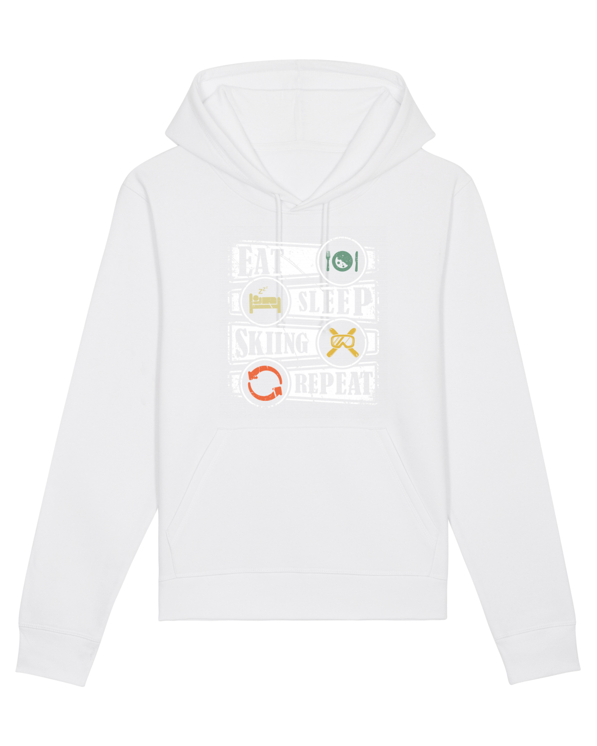 Hanorac Unisex Drummer White