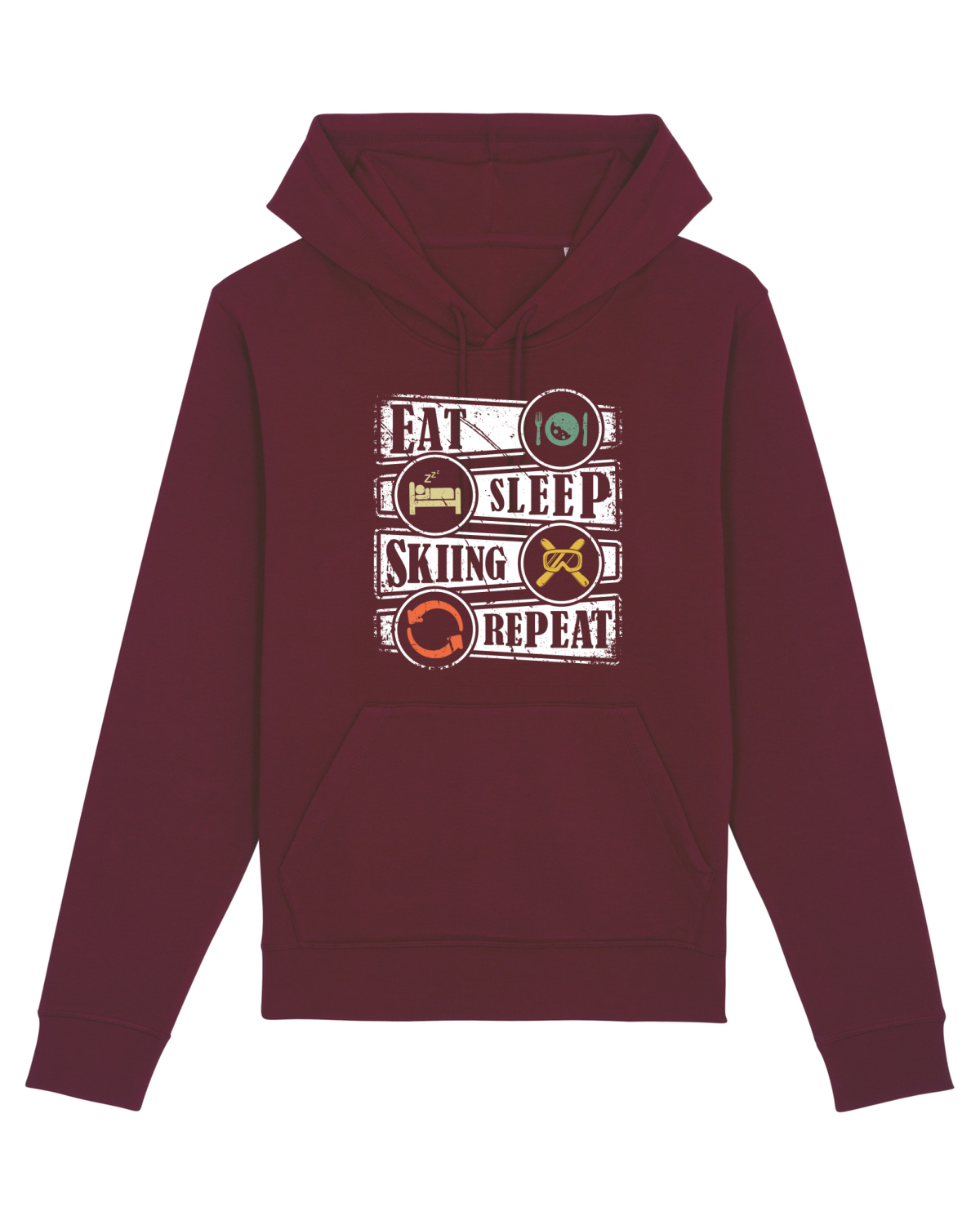 Hanorac Unisex Drummer Burgundy