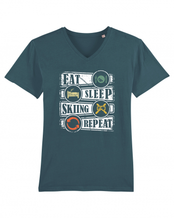 Sporturi de iarnă - Eat sleep skiing repeat Stargazer