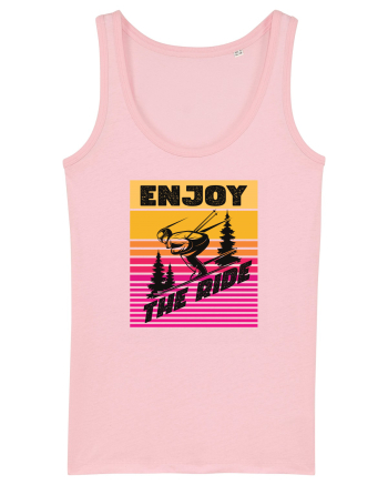 Sporturi de iarnă - Enjoy the ride Cotton Pink