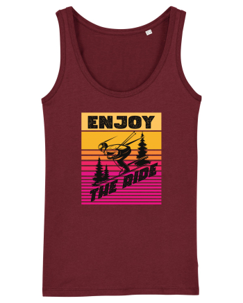 Sporturi de iarnă - Enjoy the ride Burgundy
