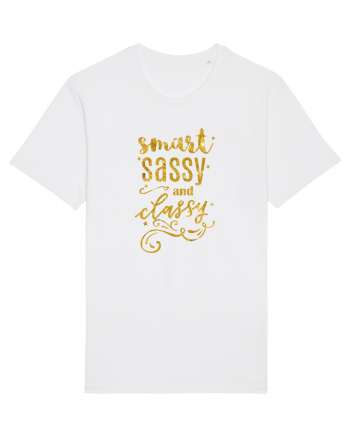 Smart classy sassy White