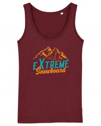 Sporturi de iarnă - Extreme snowboard Burgundy