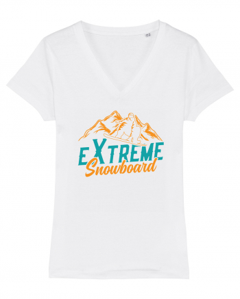 Sporturi de iarnă - Extreme snowboard White