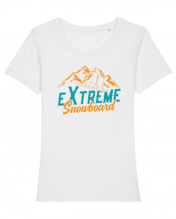 Sporturi de iarnă - Extreme snowboard White