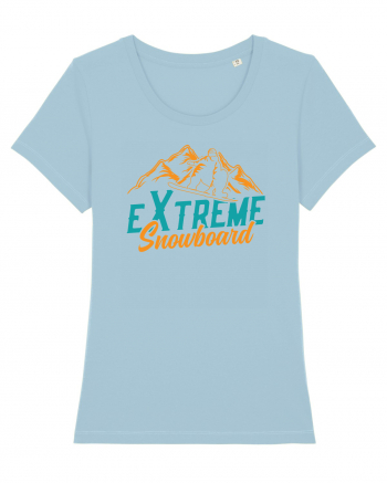 Sporturi de iarnă - Extreme snowboard Sky Blue