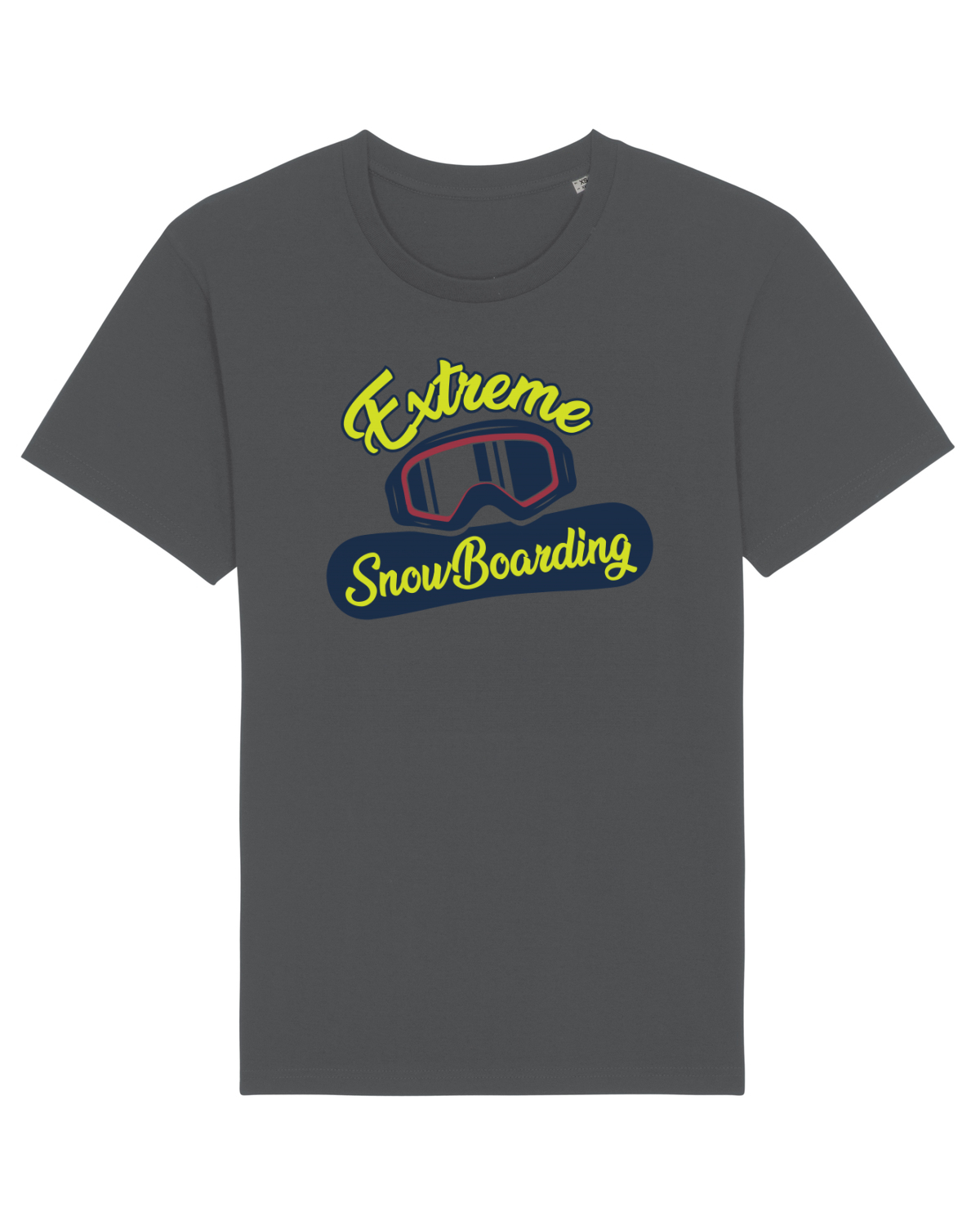 Tricou mânecă scurtă Unisex Rocker Anthracite