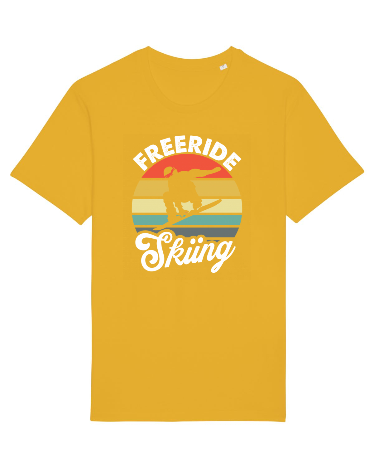 Tricou mânecă scurtă Unisex Rocker Spectra Yellow