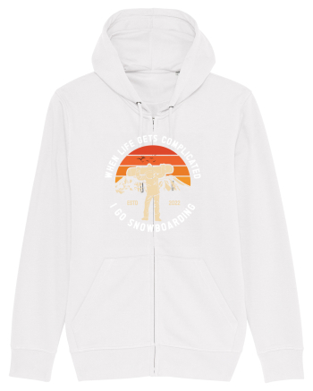 Sporturi de iarnă - I go snowboarding White