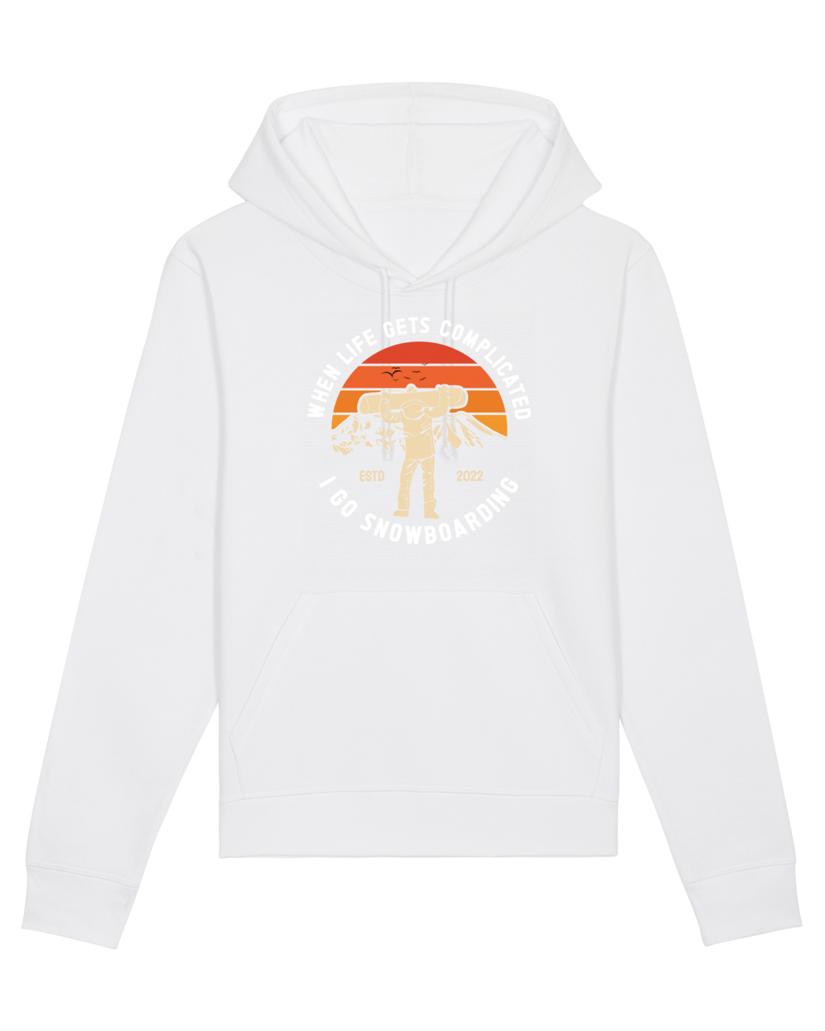 Hanorac Unisex Drummer White