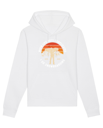 Sporturi de iarnă - I go snowboarding White