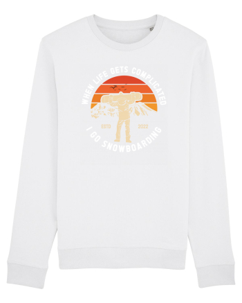 Sporturi de iarnă - I go snowboarding White
