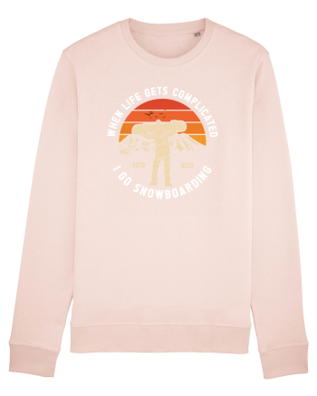 Sporturi de iarnă - I go snowboarding Candy Pink