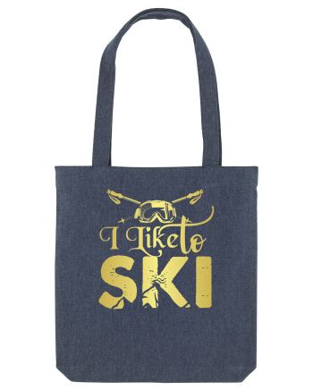 Sporturi de iarnă - I like to ski Midnight Blue