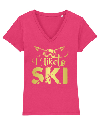 Sporturi de iarnă - I like to ski Raspberry