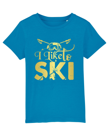 Sporturi de iarnă - I like to ski Azur