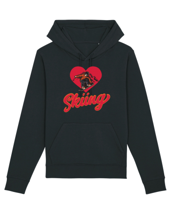 Sporturi de iarnă - Love skiing Black