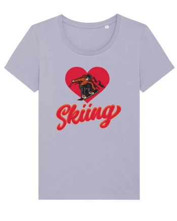 Sporturi de iarnă - Love skiing Lavender
