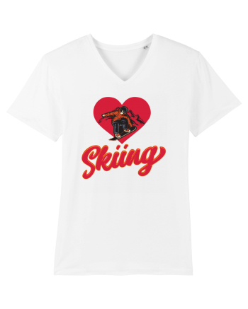 Sporturi de iarnă - Love skiing White