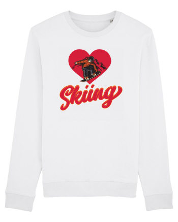 Sporturi de iarnă - Love skiing White