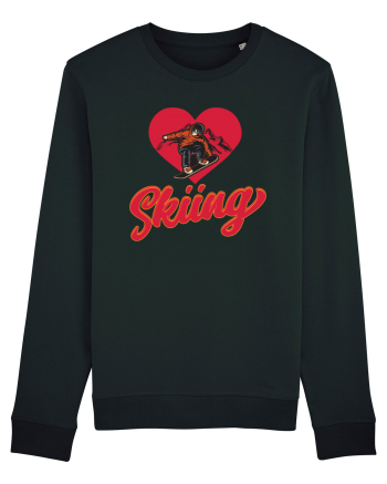 Sporturi de iarnă - Love skiing Black