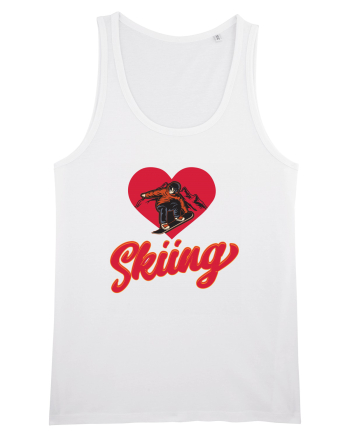 Sporturi de iarnă - Love skiing White