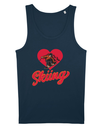 Sporturi de iarnă - Love skiing Navy
