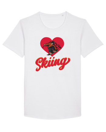 Sporturi de iarnă - Love skiing White