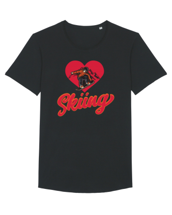 Sporturi de iarnă - Love skiing Black