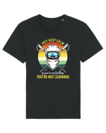 Sporturi de iarnă - Not falling - not learning Tricou mânecă scurtă Unisex Rocker