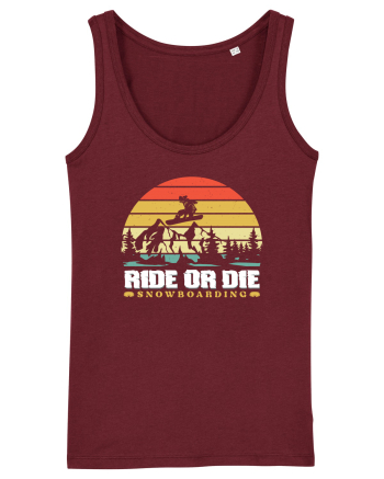 Sporturi de iarnă - Ride or die Burgundy