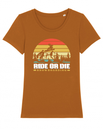 Sporturi de iarnă - Ride or die Roasted Orange