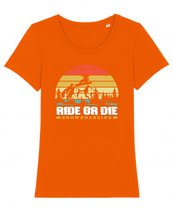 Sporturi de iarnă - Ride or die Bright Orange